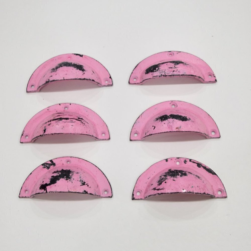 New set of pink pull / knob, many available